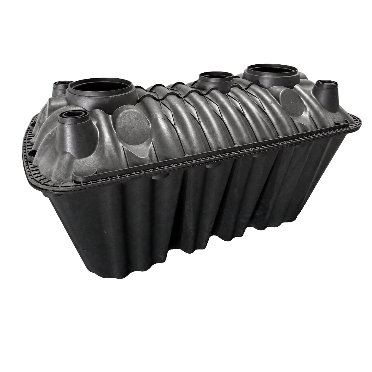 1500 litre basin-style polyethylene septic tank